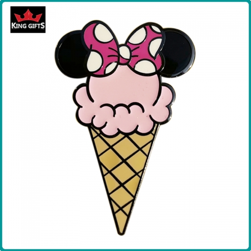 A024 -  Ice cream pin (hard enamel)