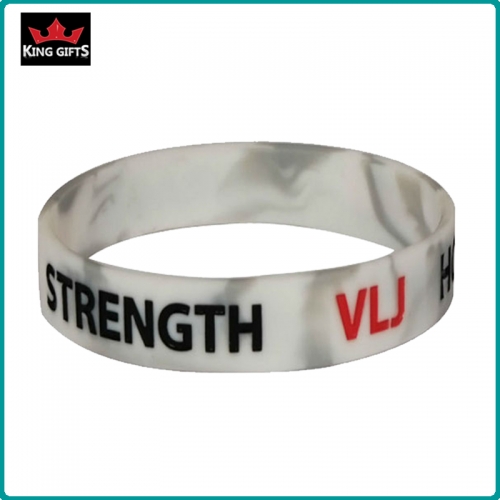 H062-  Wholesale silicone wristband,debossed and fill in color