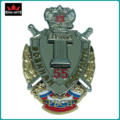 A107 -  Russian pin (3D with soft enamel)