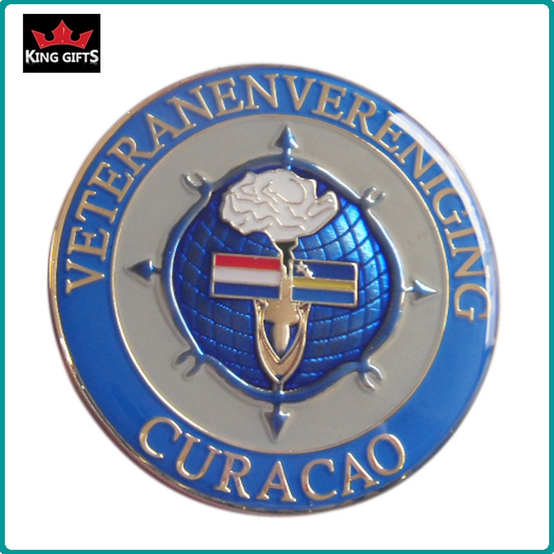 C020 -  High quality 3D earth challenge coins,soft enamel,gold plated