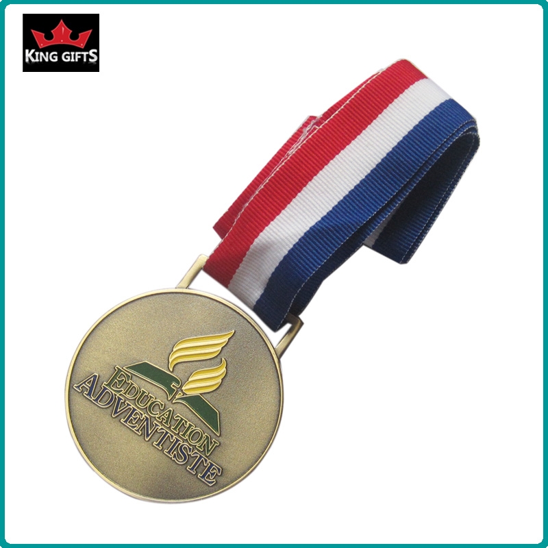 B023 - Custom 2D medal with ribbon