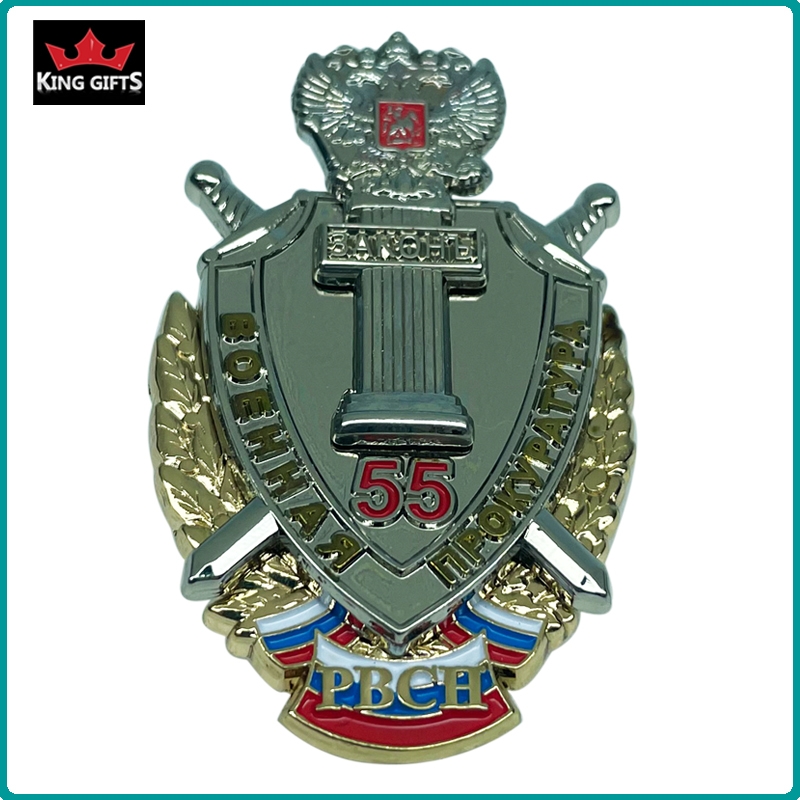 A106 -  Russian pin (3D with soft enamel)