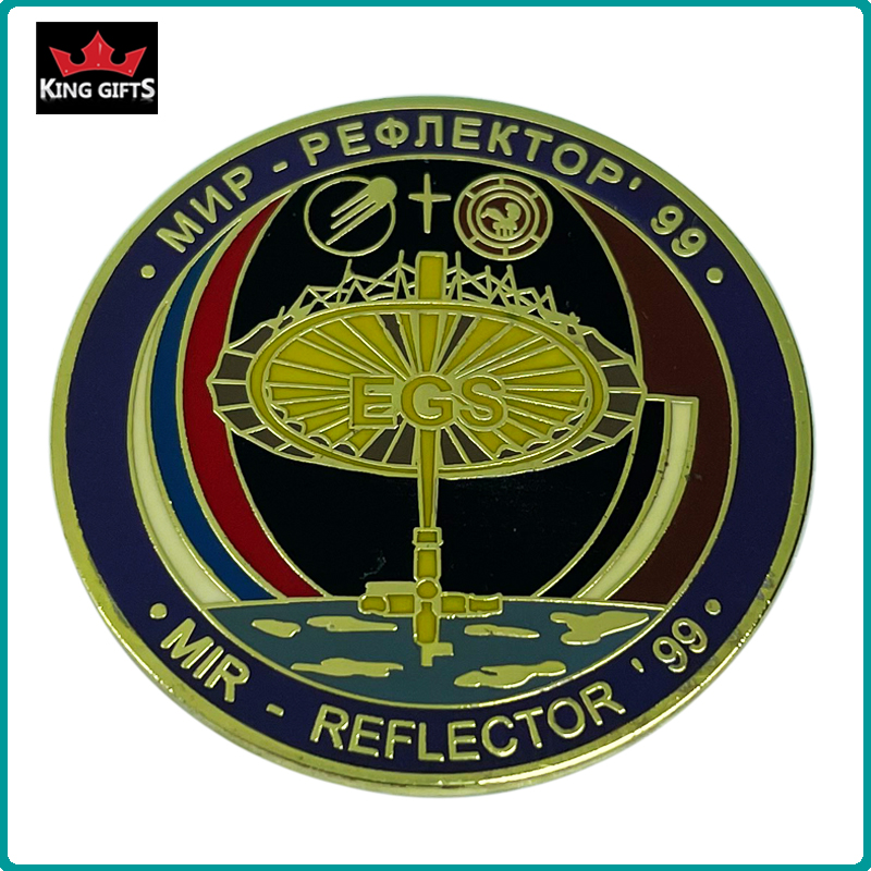 A104 -  Russian pin (hard enamel)