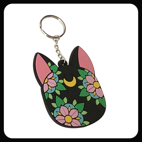 KG-256 - Custom 2D PVC key chain