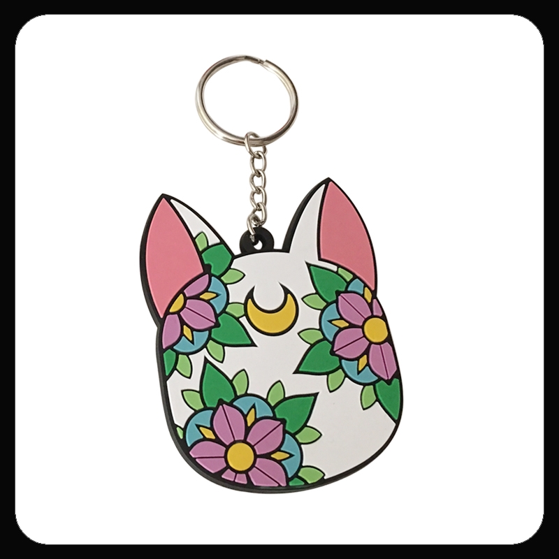 KG-254 - Custom 2D PVC key chain