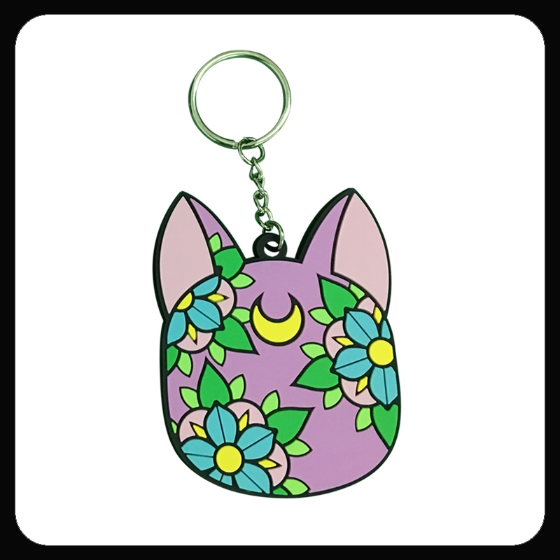 KG-255 - Custom 2D PVC key chain