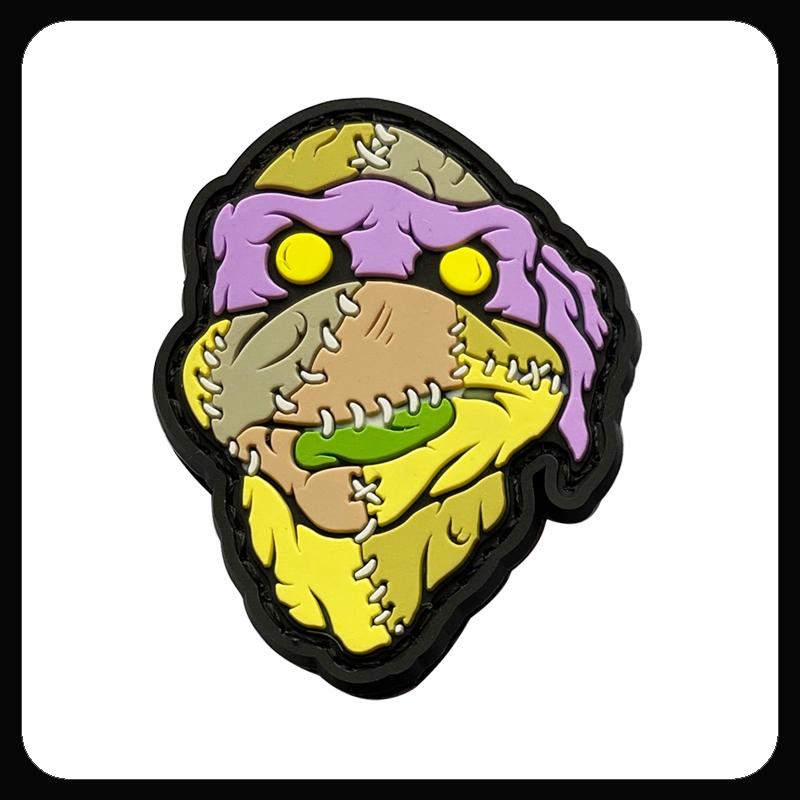 KG-244 - PVC patch with velcro hook backing